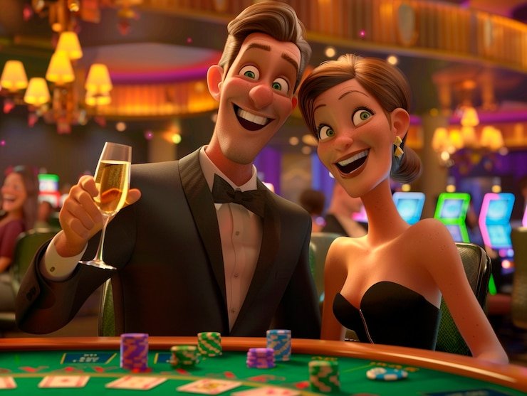 Multiple live dealer game tables showing baccarat, poker, and specialty games